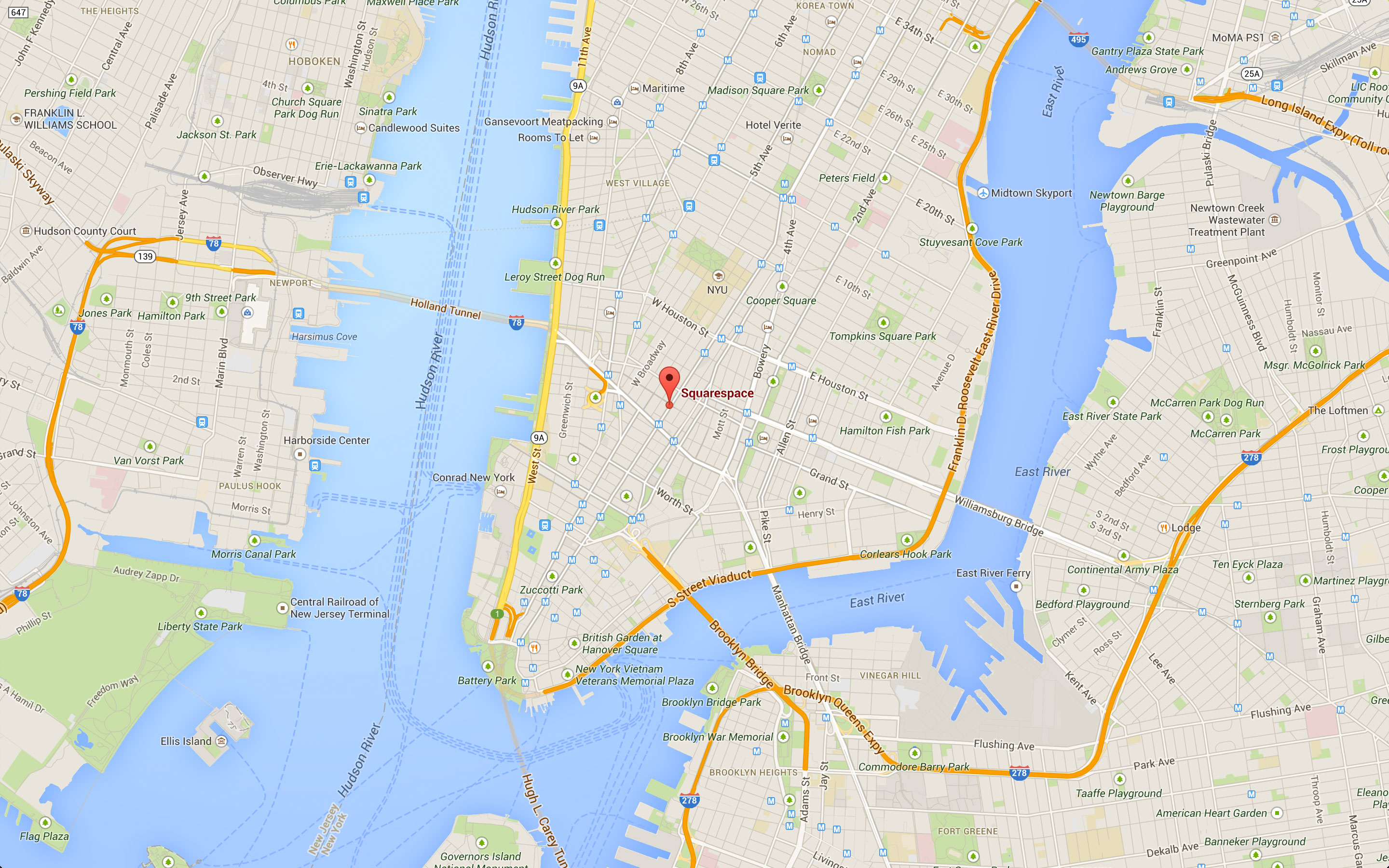 Squarespace x Google Street View
