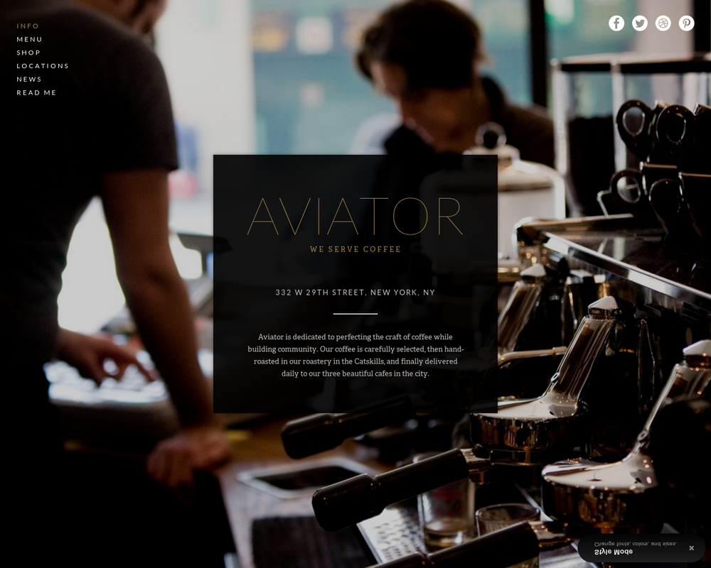 Aviator - View in Template Store