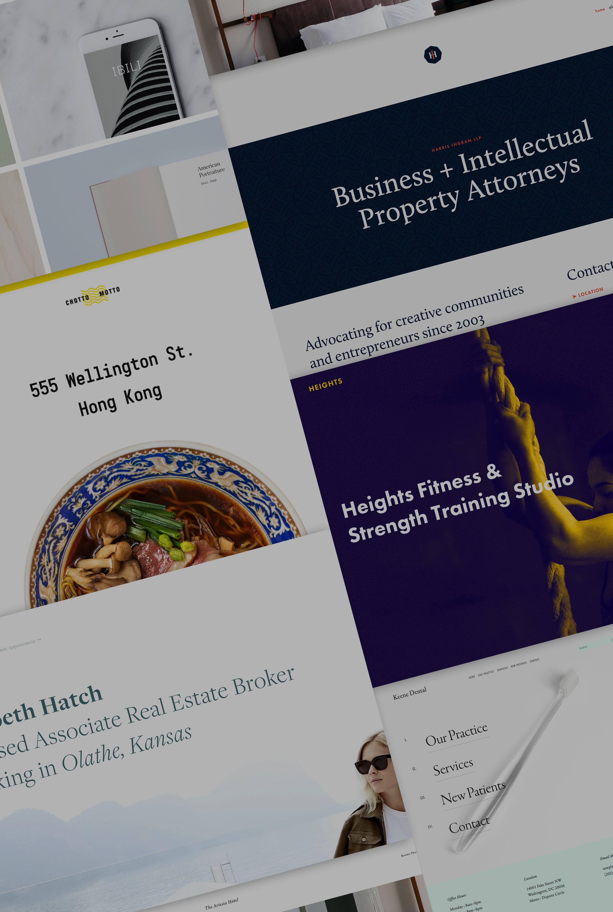 7 New Templates for Businesses and Professional Services