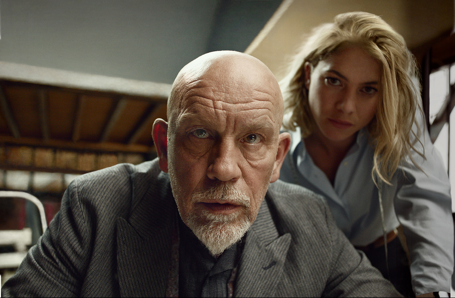 John Malkovich x Squarespace at The Big Game