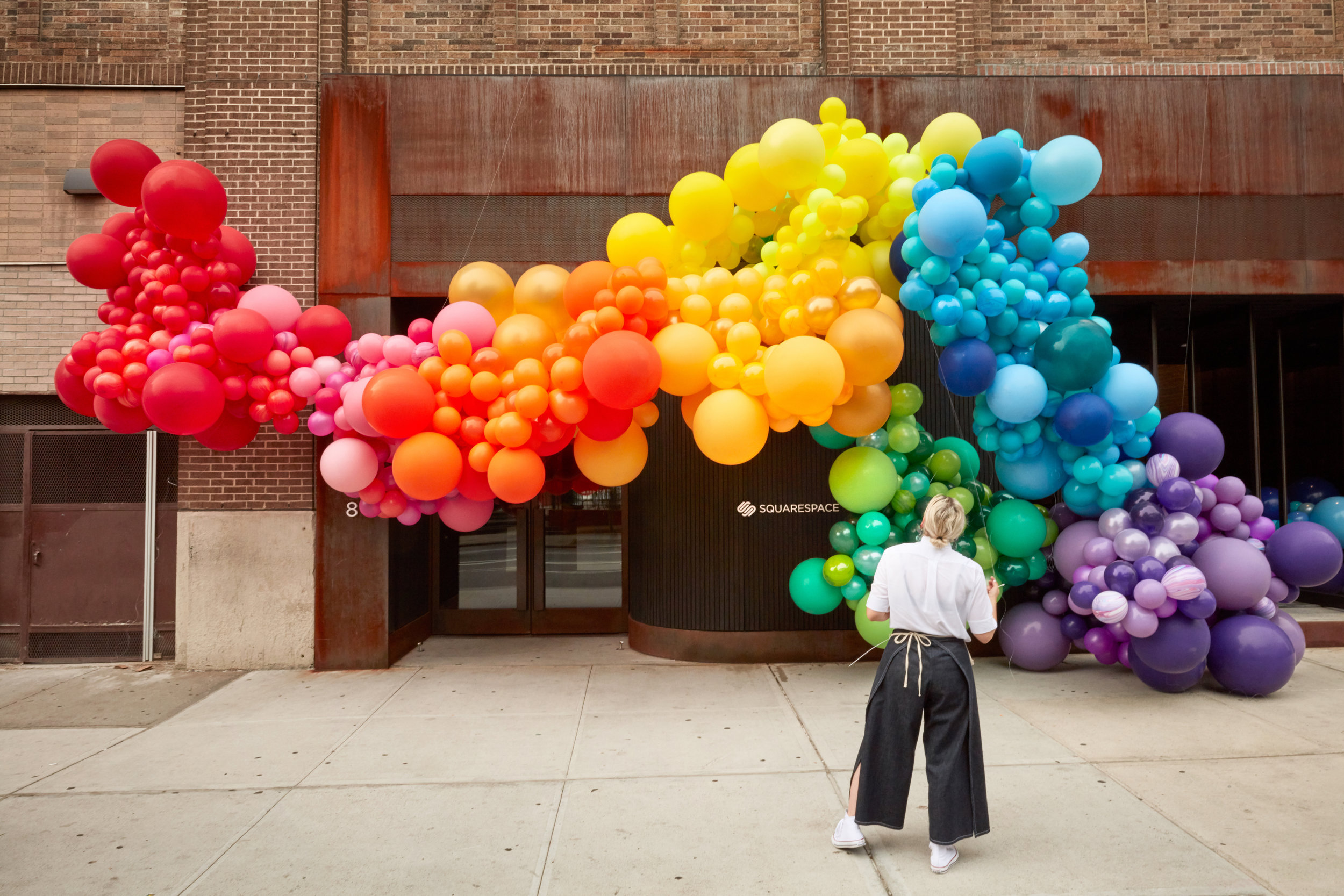 Squarespace x Geronimo Balloons for NYC Pride — The Official Squarespace  Newsroom