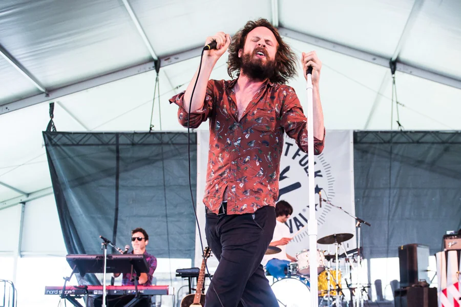 Father John Misty at the 2014 Newport Folk Festival (Photo by Joy Asico)