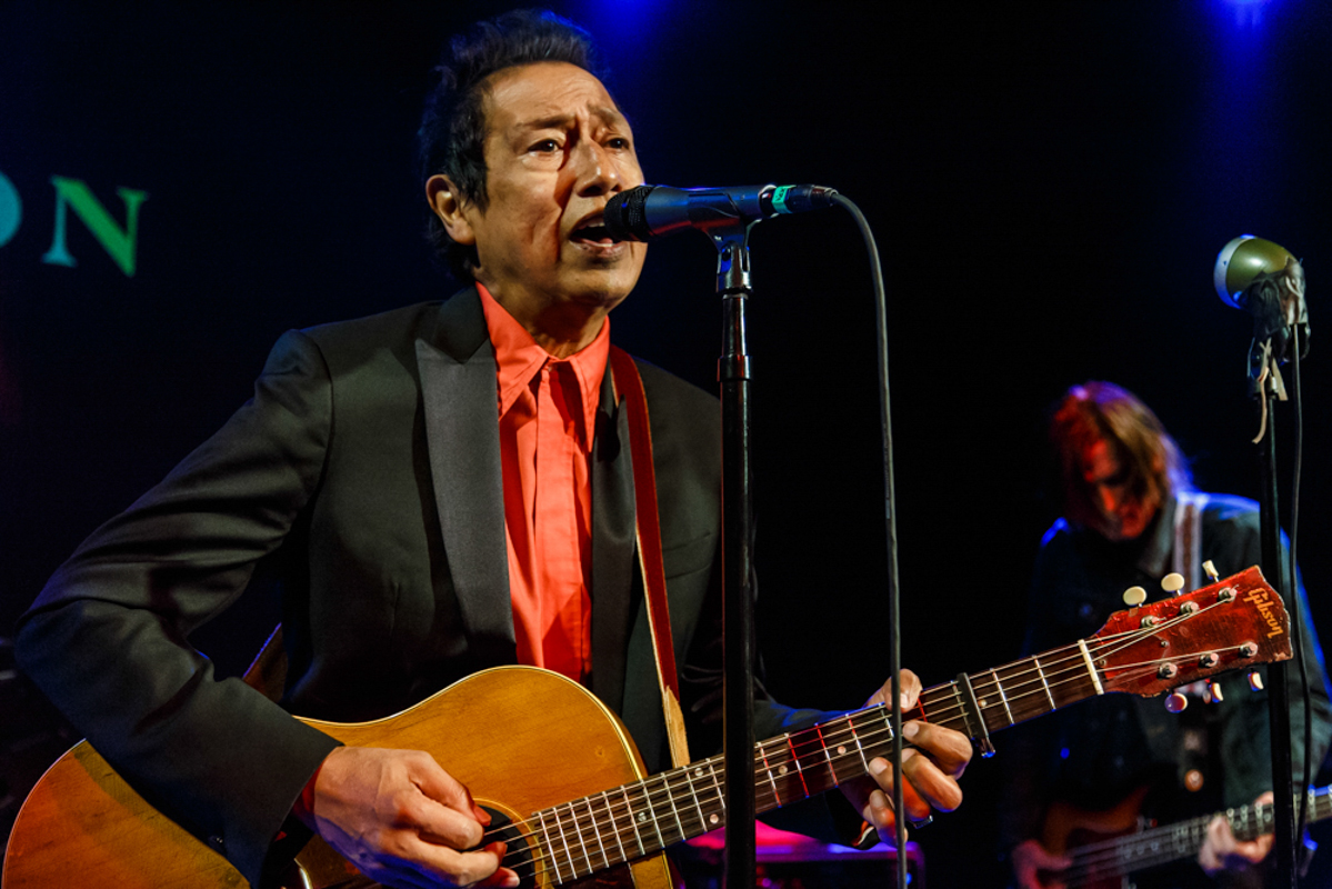 Alejandro Escovedo proving that rock n' roll isn't necessarily a young man's game at The Hamilton - 7/11/15 (photo by Matt Condon)