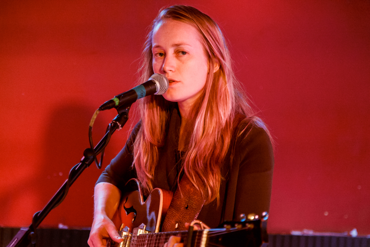 The Weather Station, aka Tamara Lindeman, performing at DC9 - 7/17/15 (photo by Matt Condon)