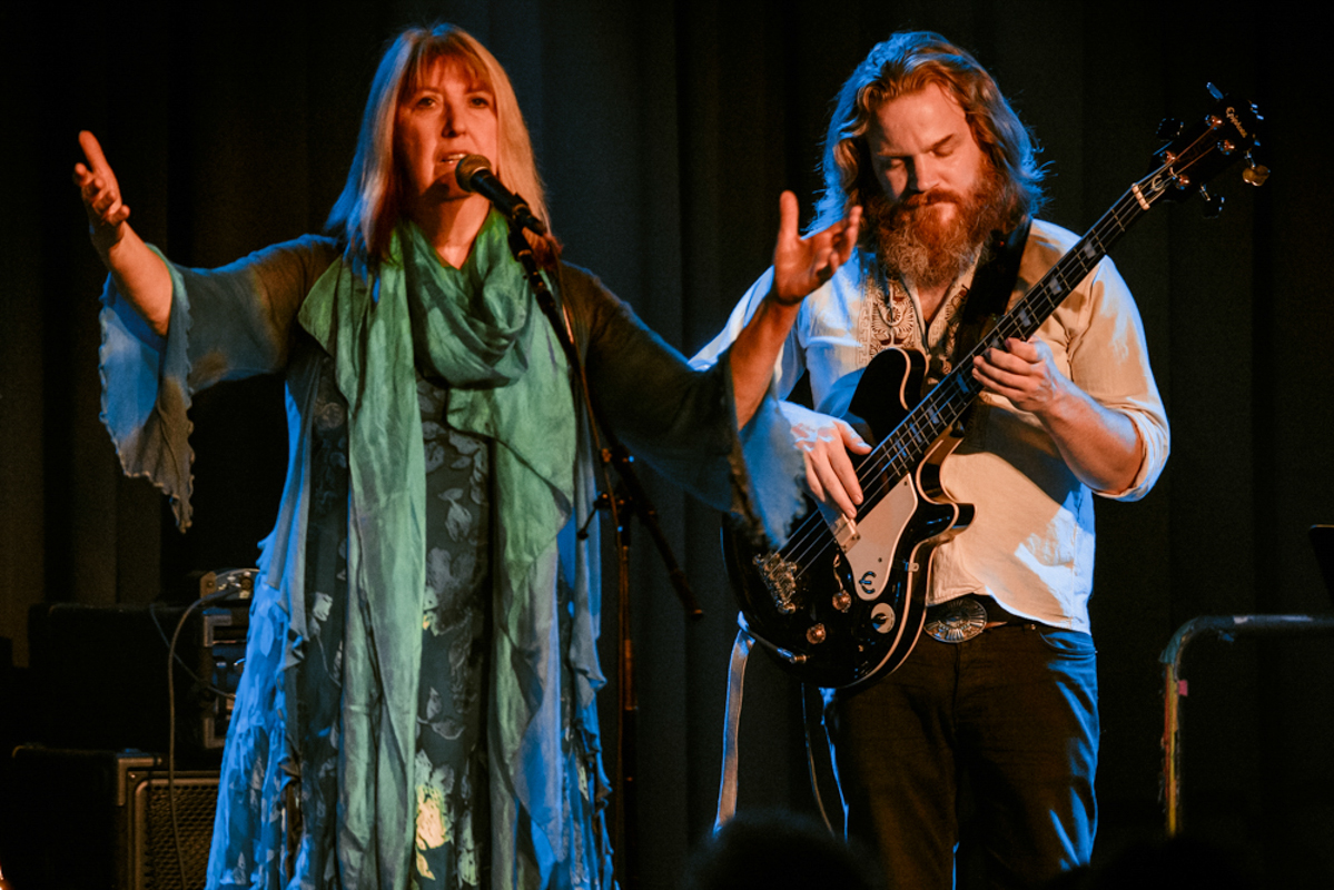 Maddy Prior, one of the original members of Steeleye Span performing with the bands reinvigorated lineup at The Birchmere. - 7/17/15 (photo by Matt Condon)