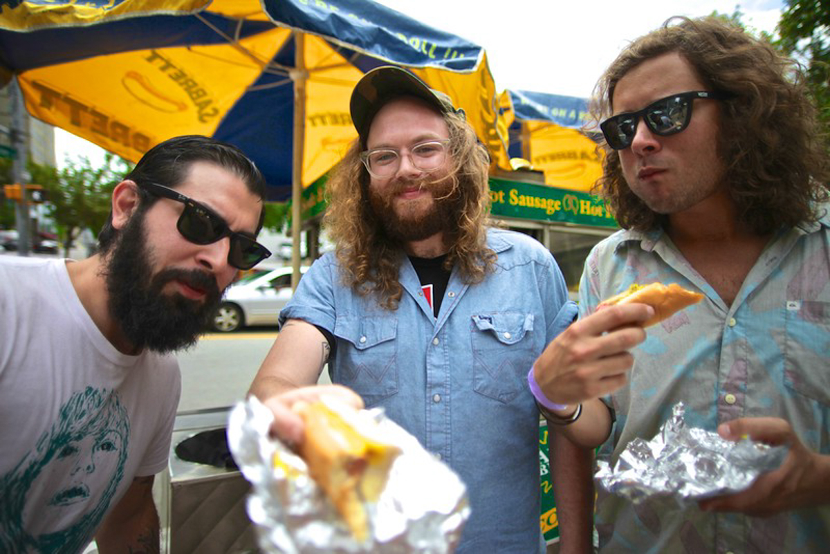 The Milkstains One of my favorite Richmond bands and overall just fun guys to hangout with. RYIL Meat Puppets, Minutemen ZZ Top. (Photo by PJ Sykes | www.pjsykes.com )