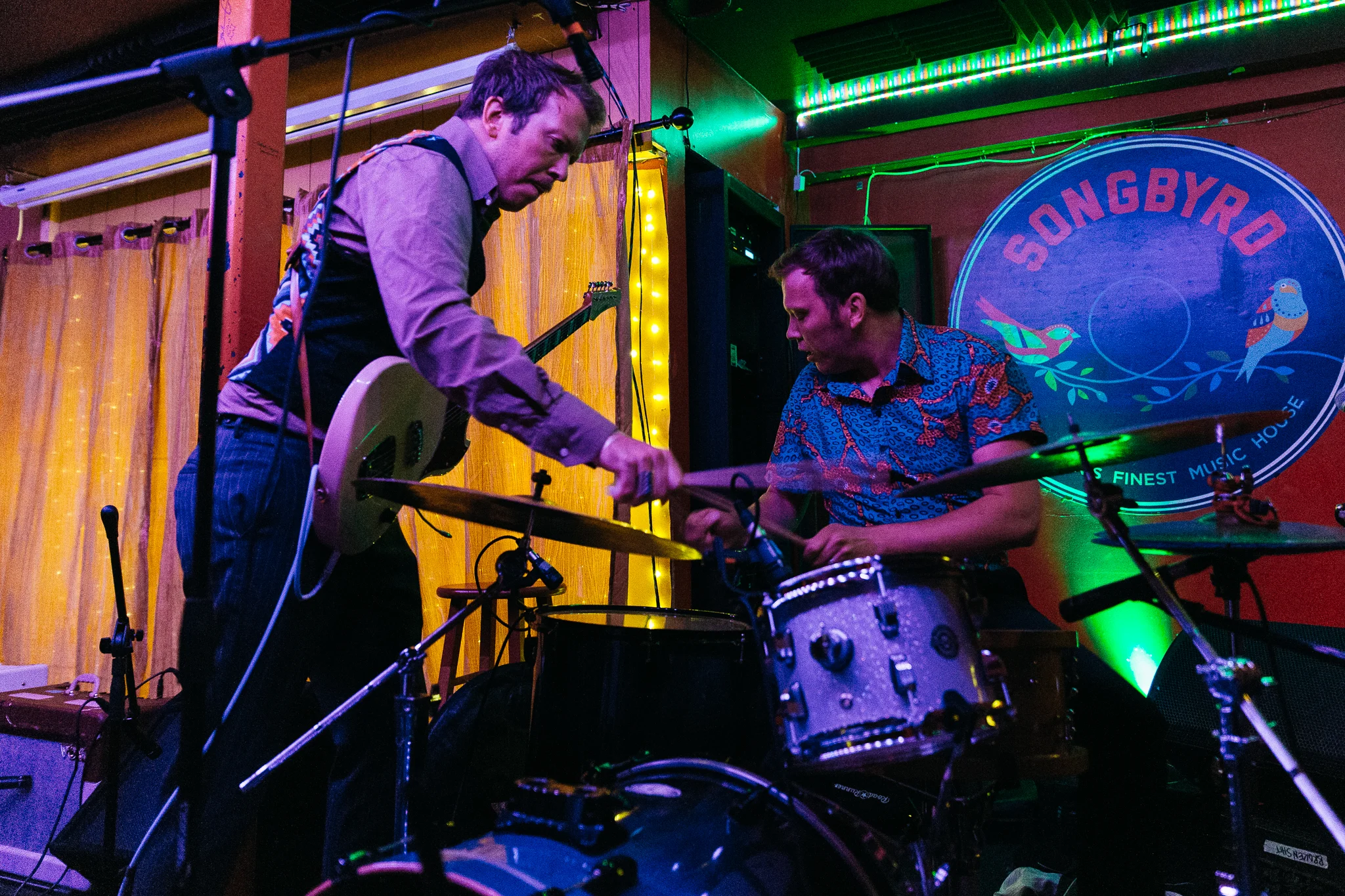 The Mattson 2 twins at Songbyrd (Photo by Mauricio Castro / @themauricio )
