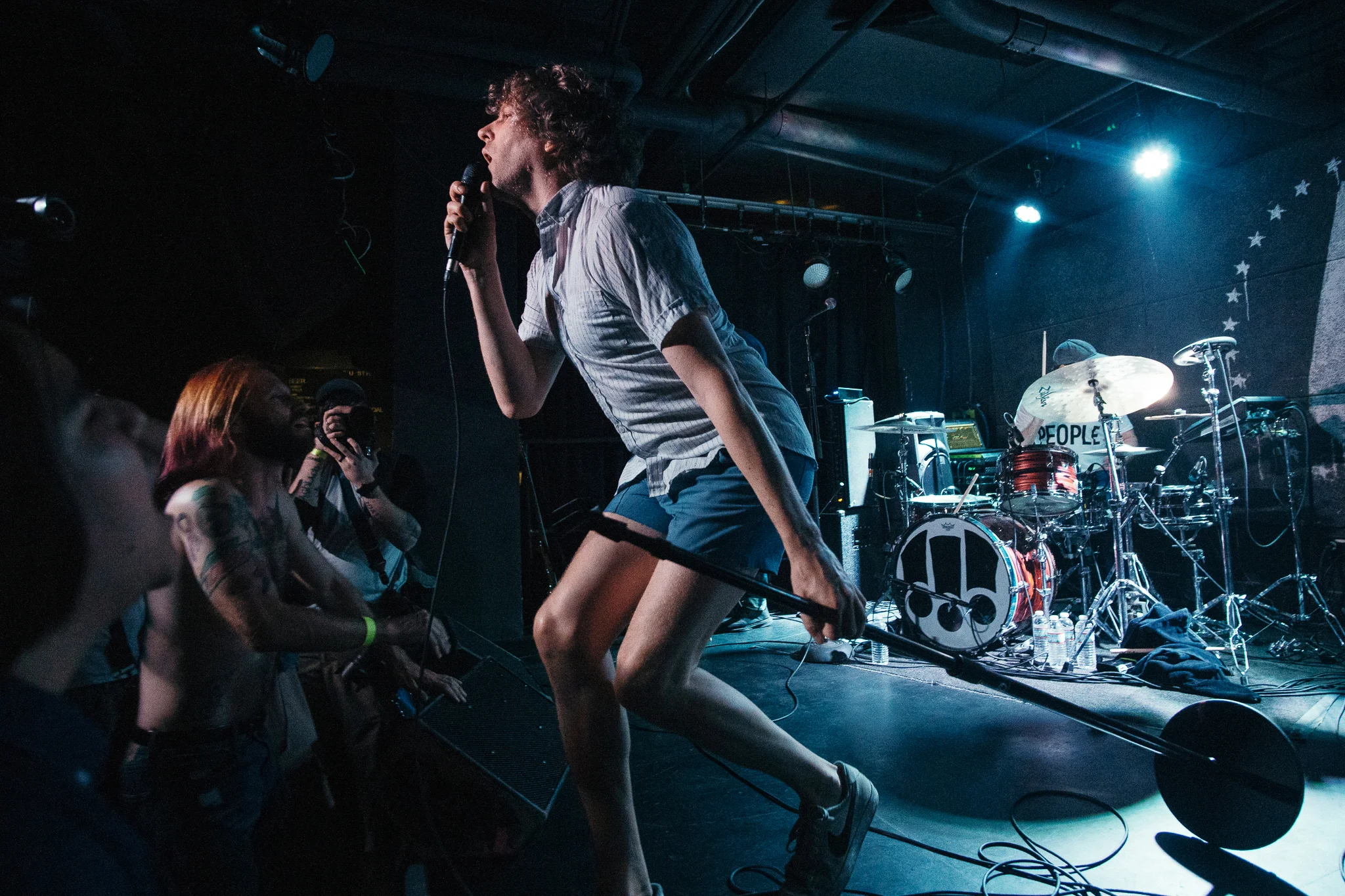 5) !!! @ U Street Music Hall Those short shorts. That relentless energy. Those guitar and bass riffs. !!! (pronounced ‘chk chk chk’) is a DFA band through and through - their combination of rock and electronic music has made them one of the most high-energy live bands today. You can try to keep up with vocalist Nic Offer’s moves, but as a warning, you’ll probably end up drenched in sweat by the end of the show.