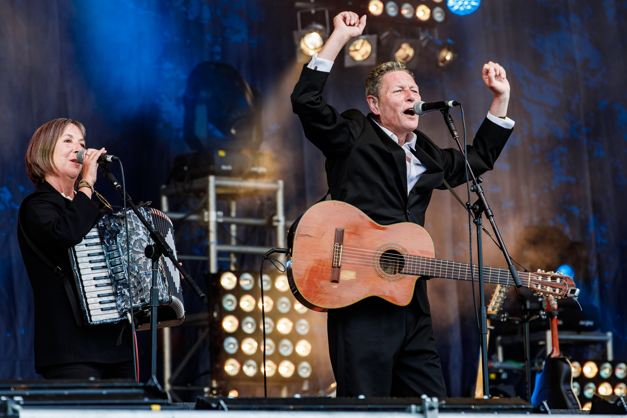 Gerry Colvin @ Fairport's Cropredy Convention (Cropredy, England)