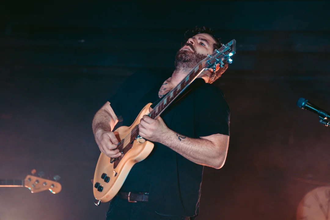 Foals at 9:30 Club (Photo by Carolina Correa-Caro / @veronik.bandw )