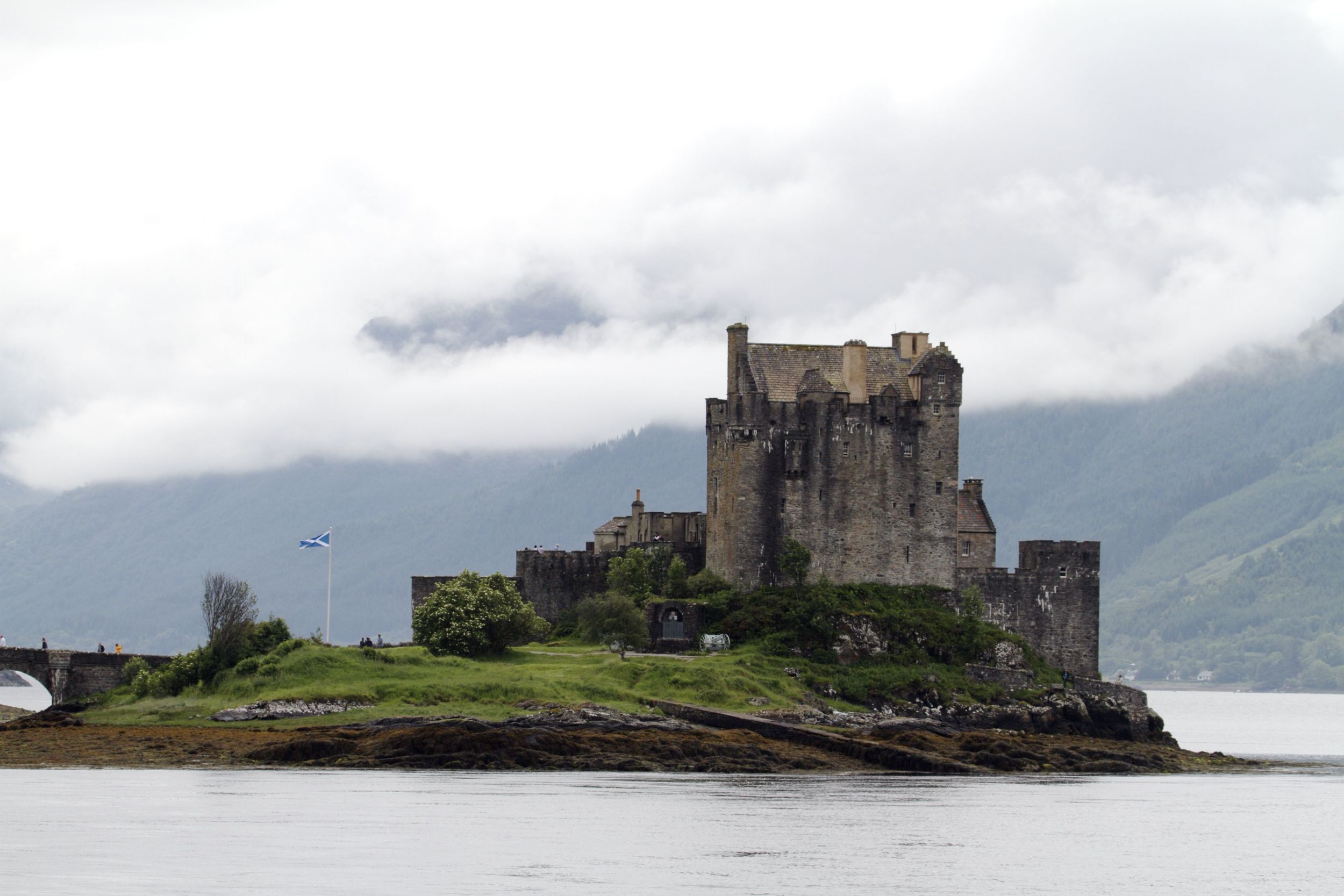 Eilean Donan Castle, Loch Duich where "Highlander" filmed