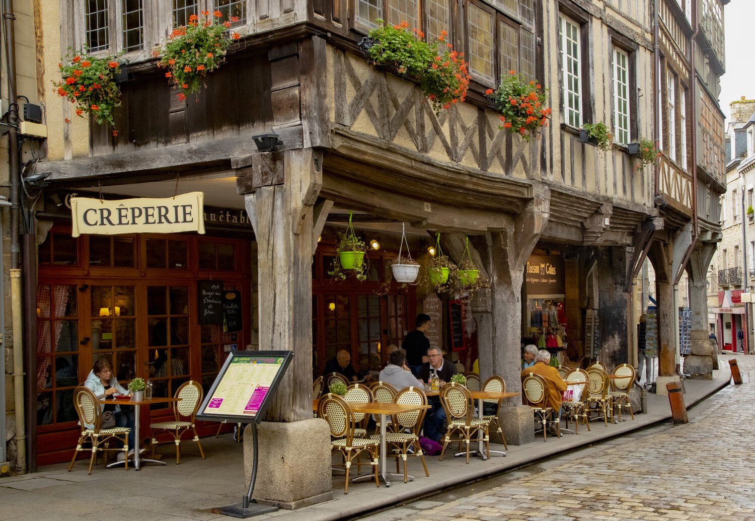 Dinan Creperie ; Brittany
