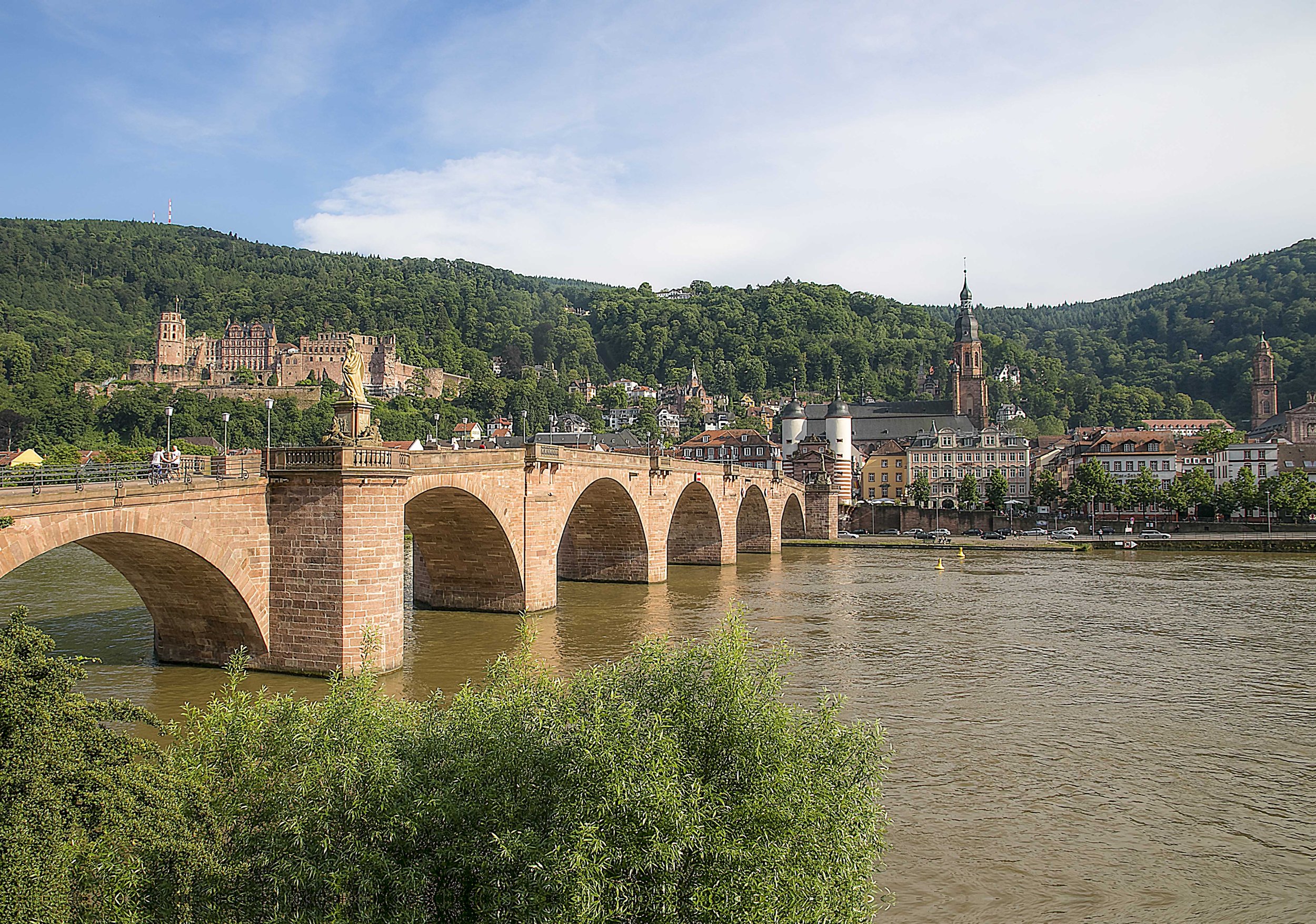 The Old Bridge - Heidelberg Germany