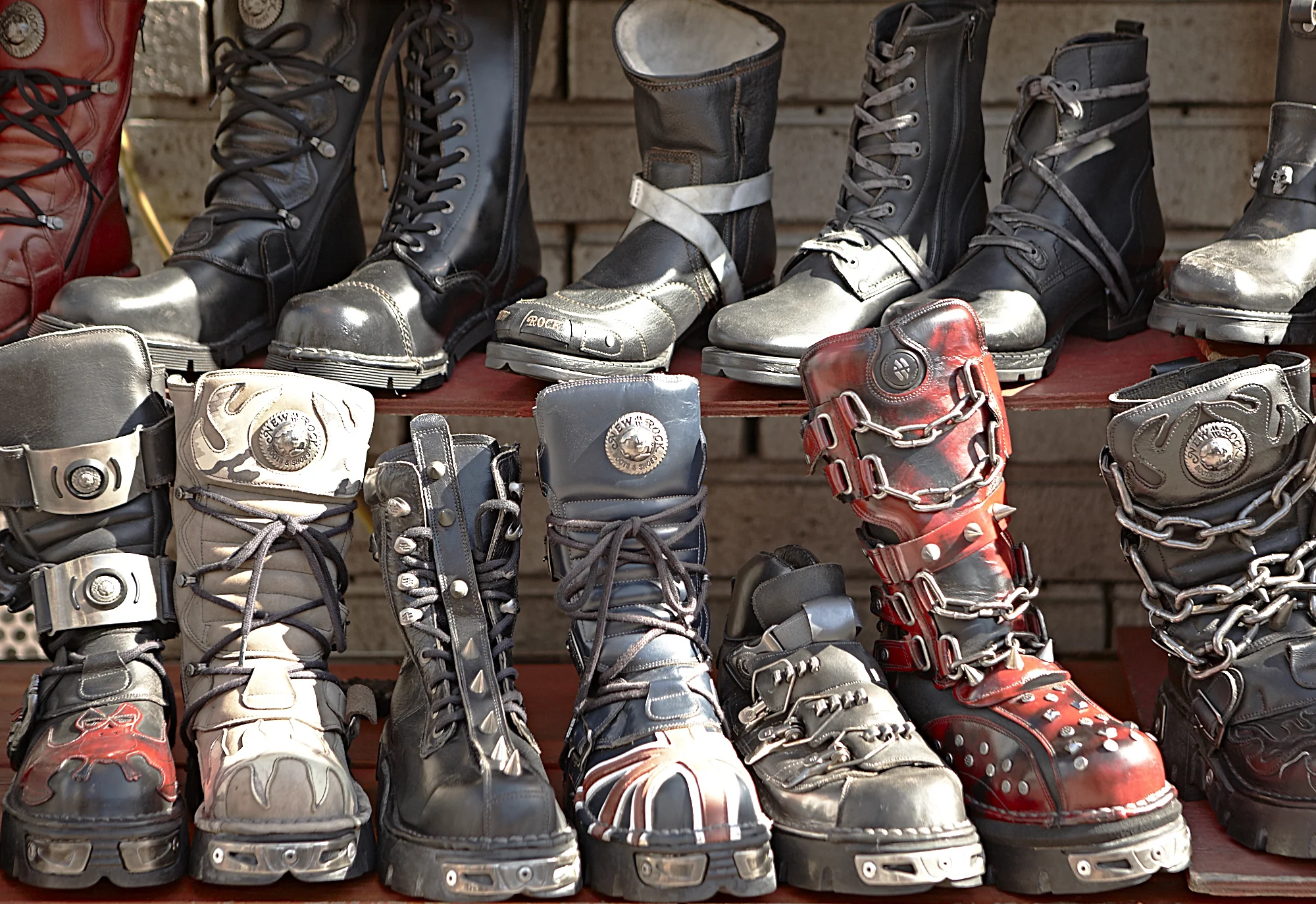 Mad Max inspired boots for the apocalypse