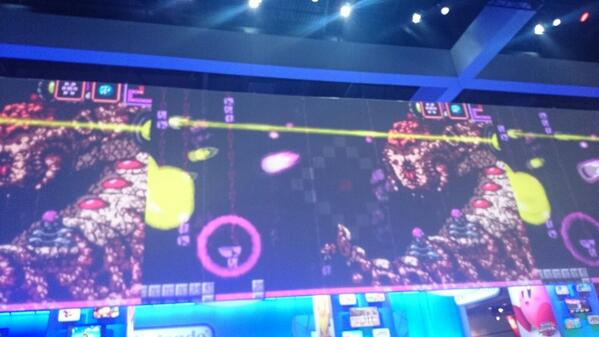 This display was ginormous (scientific term) and loud.