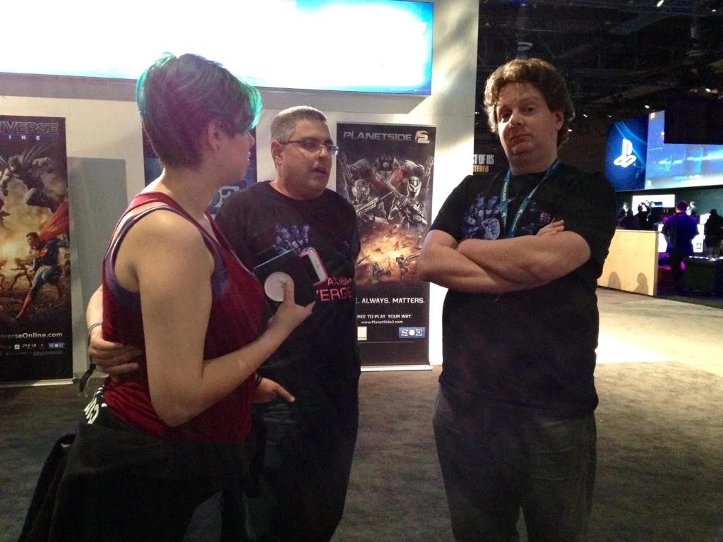 Maya and Dan chat is I give my wife&nbsp;(the camerawoman here) a skeptical look.