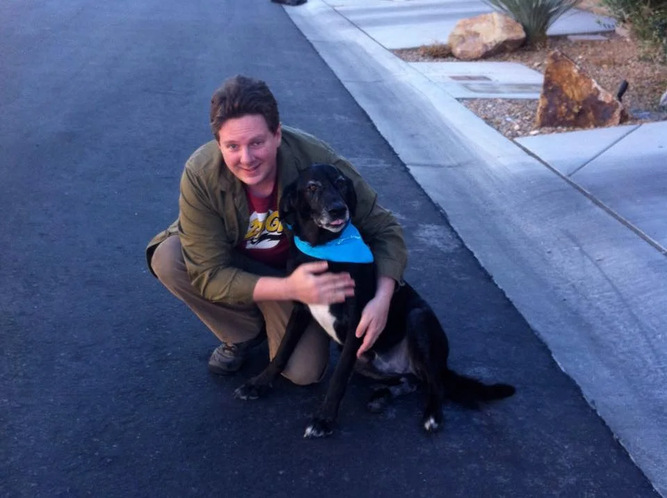 Max on the day he was declared cancer-free.