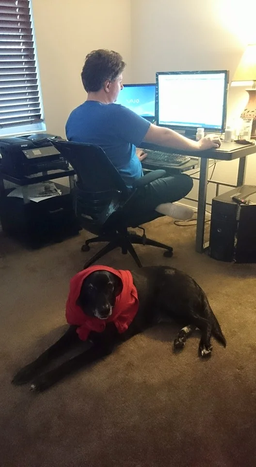 Max was never far.