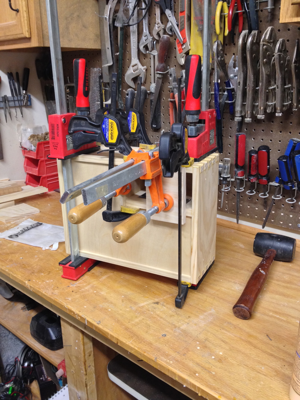  Can't have too many clamps 