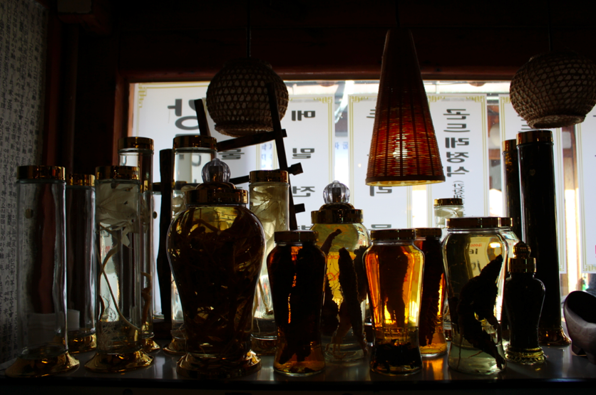Pickling roots? A restaurant in Seoul