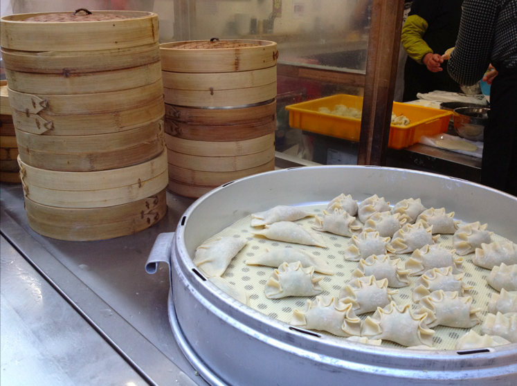 Dumplings in Insadong, Seoul