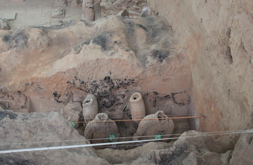 Excavation is slow and steady, even today