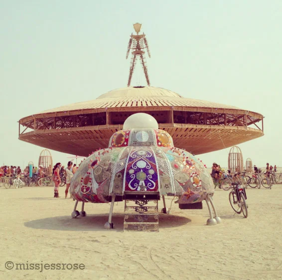 The man and his spaceship