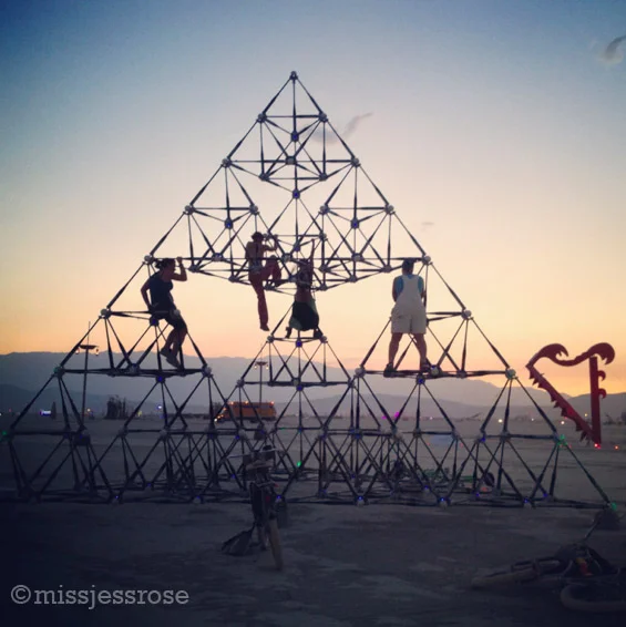 Playtime on the playa