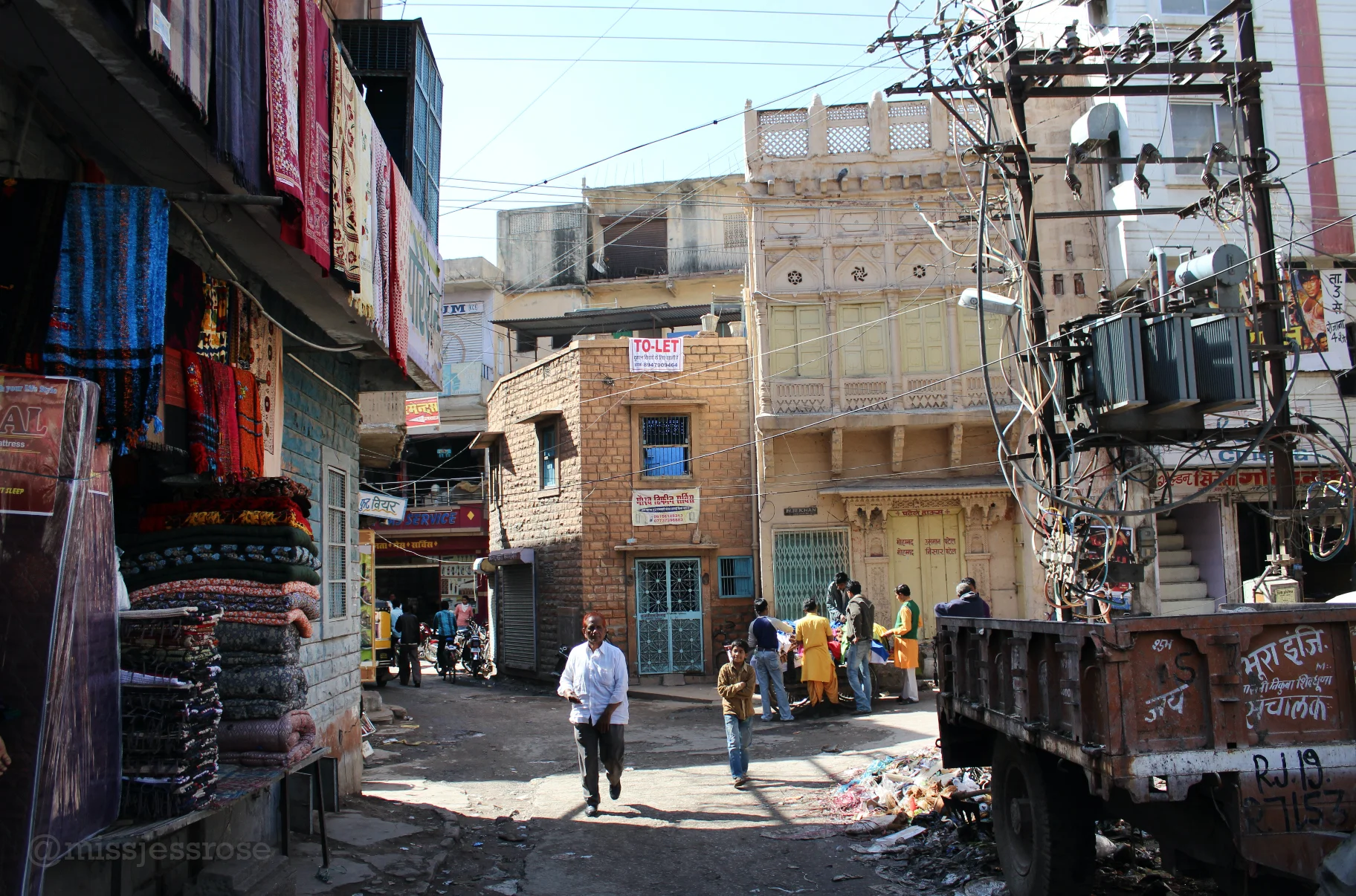 Those electrical wires sure look safe.