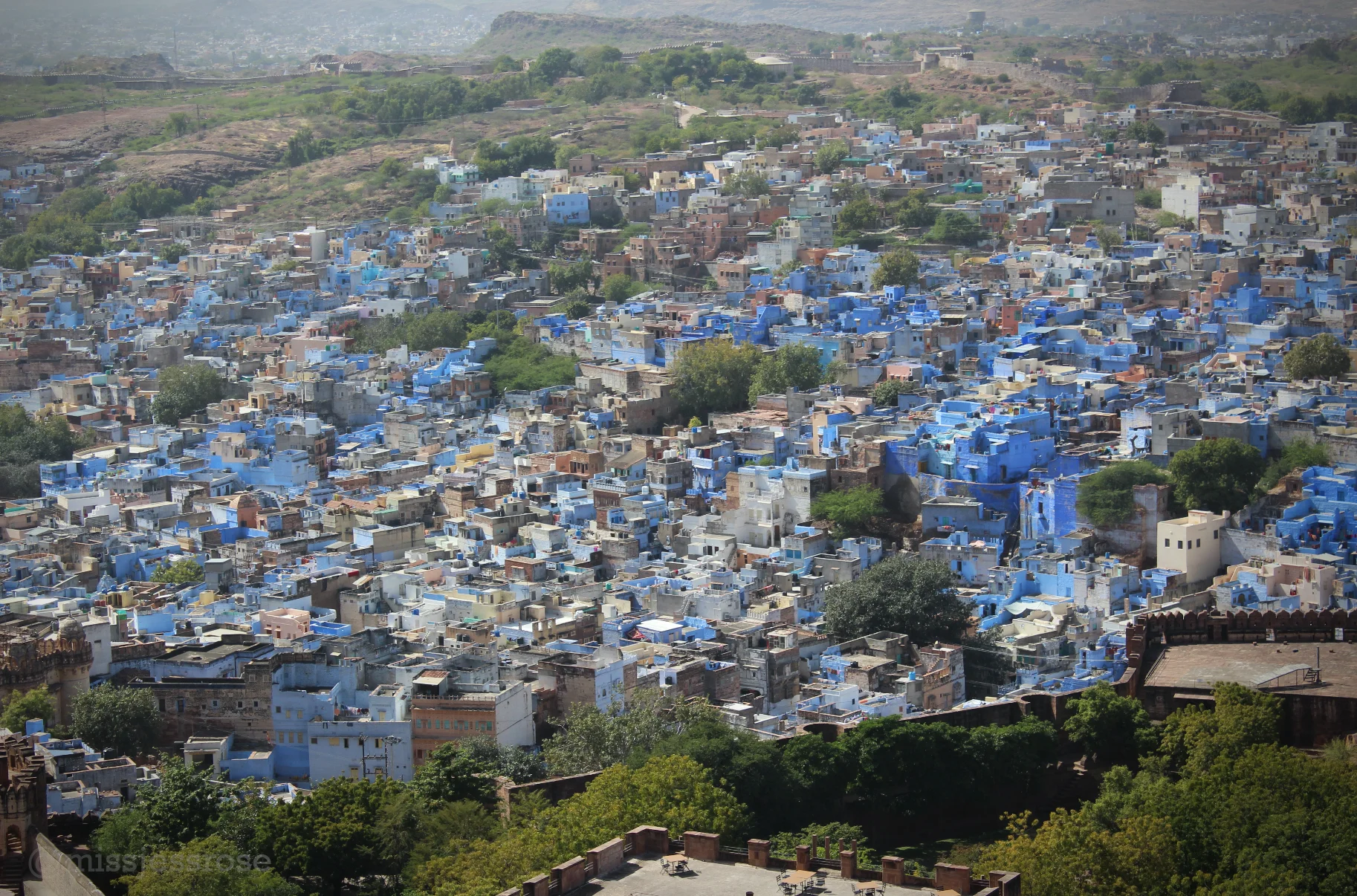 Behold, the Blue City.
