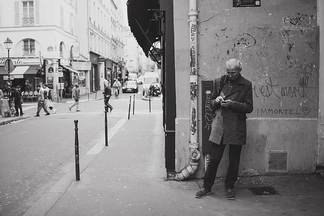 Street photography paris