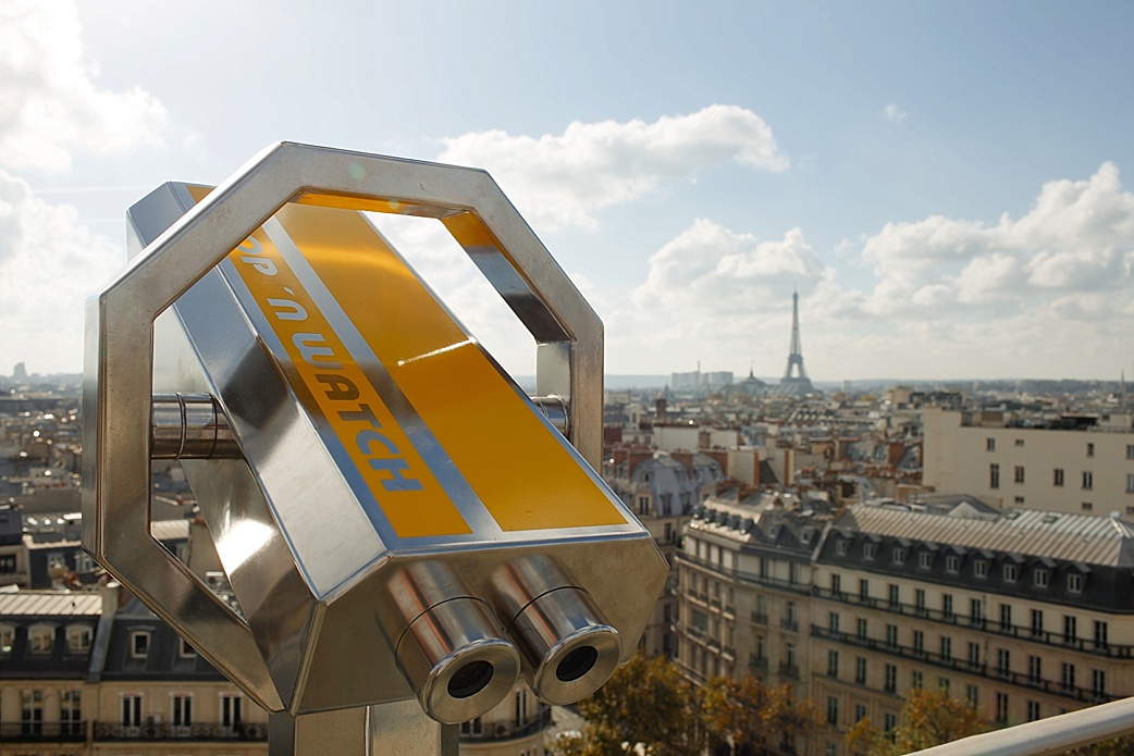 view across paris