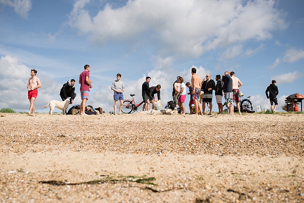 mike and Kate Mersea Island wedding