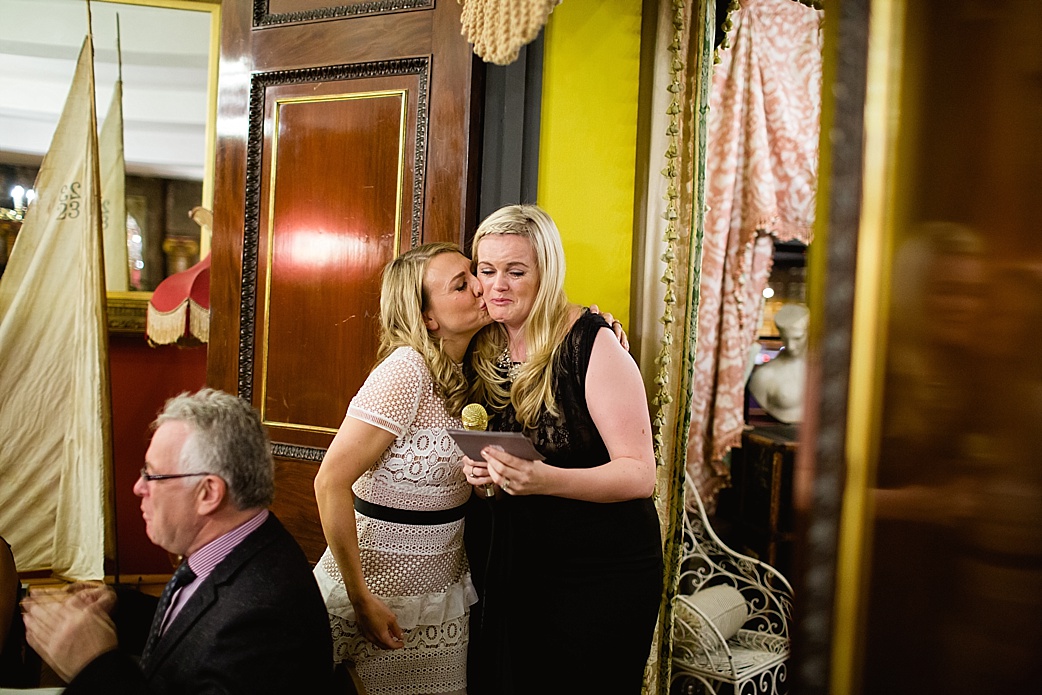 kissing the bridesmaid