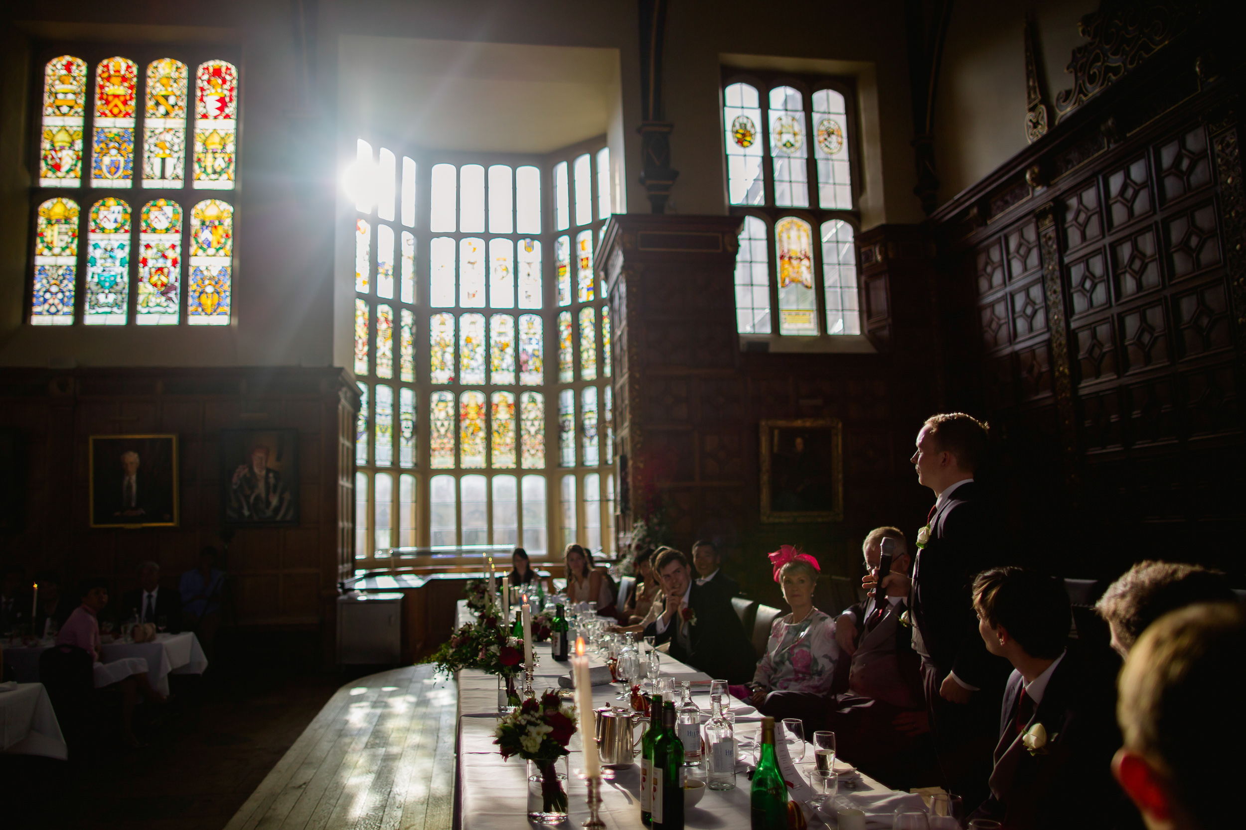 Kings College wedding - Cambridge wedding - wedding speeches