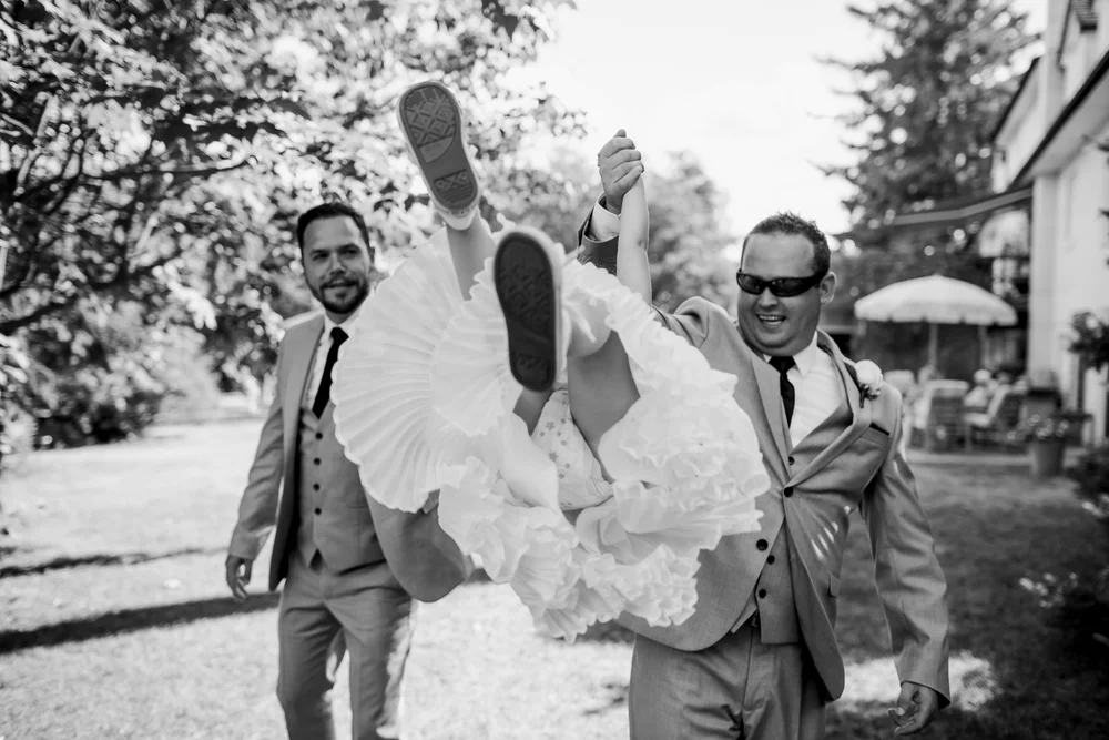 small girl at a wedding - kids playing at a wedding - Toronto wedding 