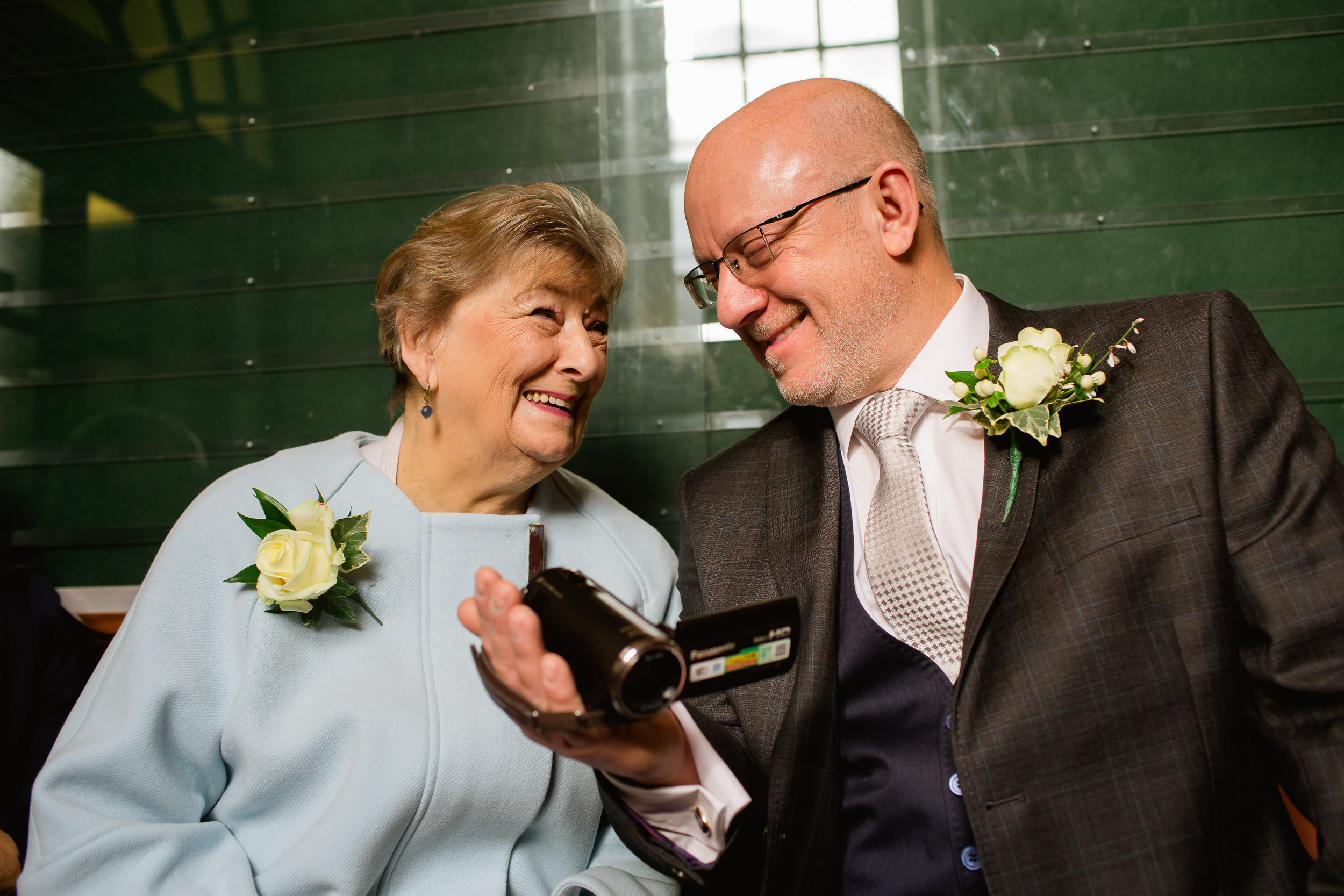 Wedding at Chelsea registry office - mother and son wedding day - Chelsea wedding photography