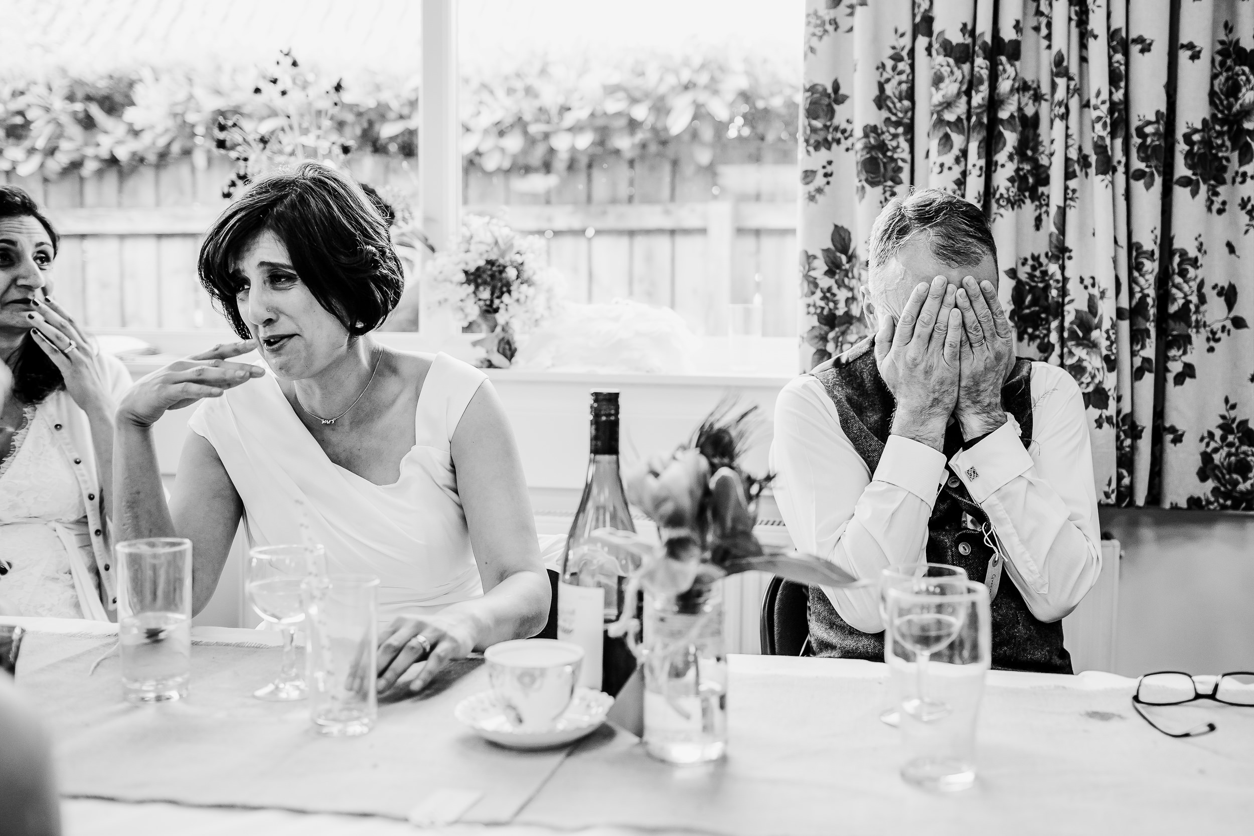 emotional wedding speeches - crying at a wedding - yorkshire wedding 