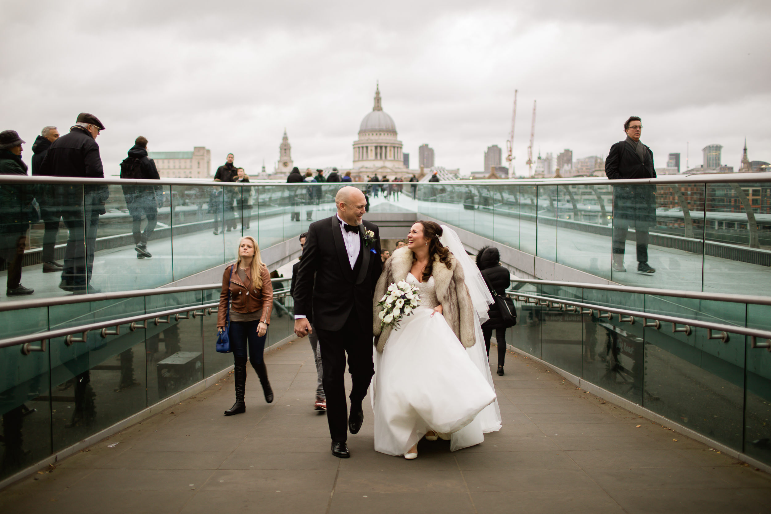 St Pauls London wedding - Wedding at St Pauls - Mondrain London wedding 