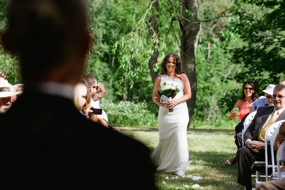 here comes the bride - toronto wedding - summer wedding 