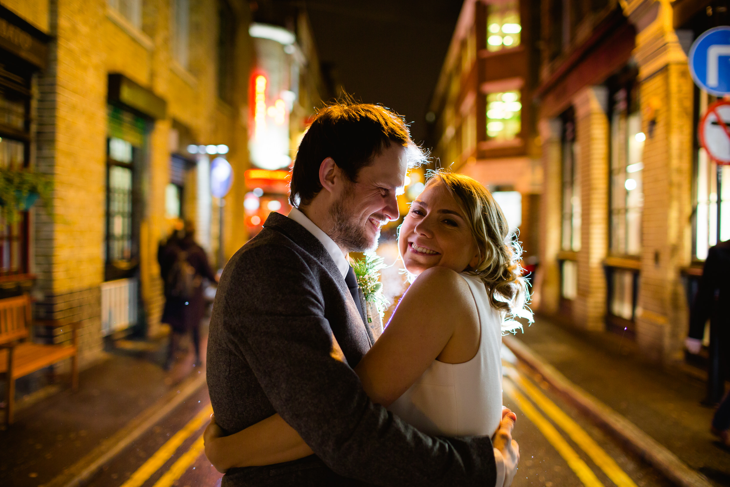 Romantic pictures at Tramshed London - London wedding pictures - Tramshed wedding
