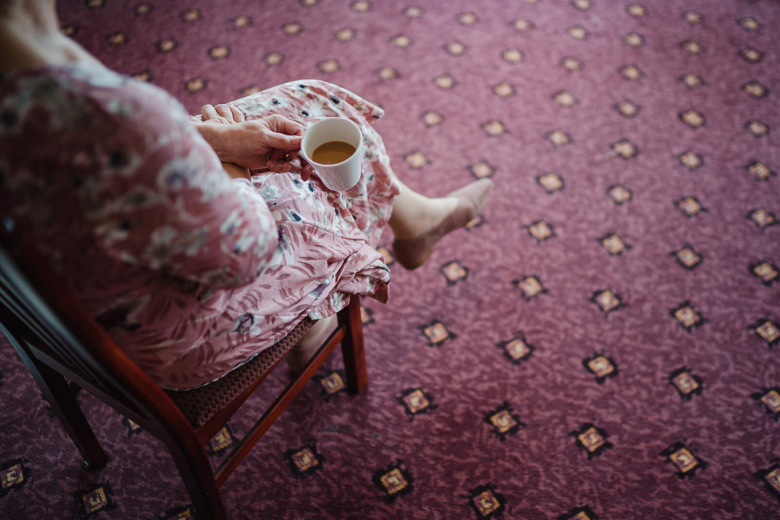 Wes anderson style picture from a wedding