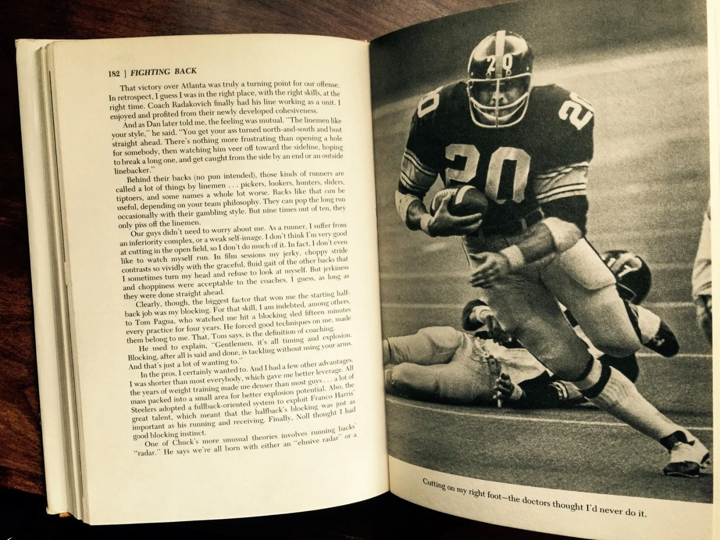 Rocky Bleier When The Clock Runs Out Zordich