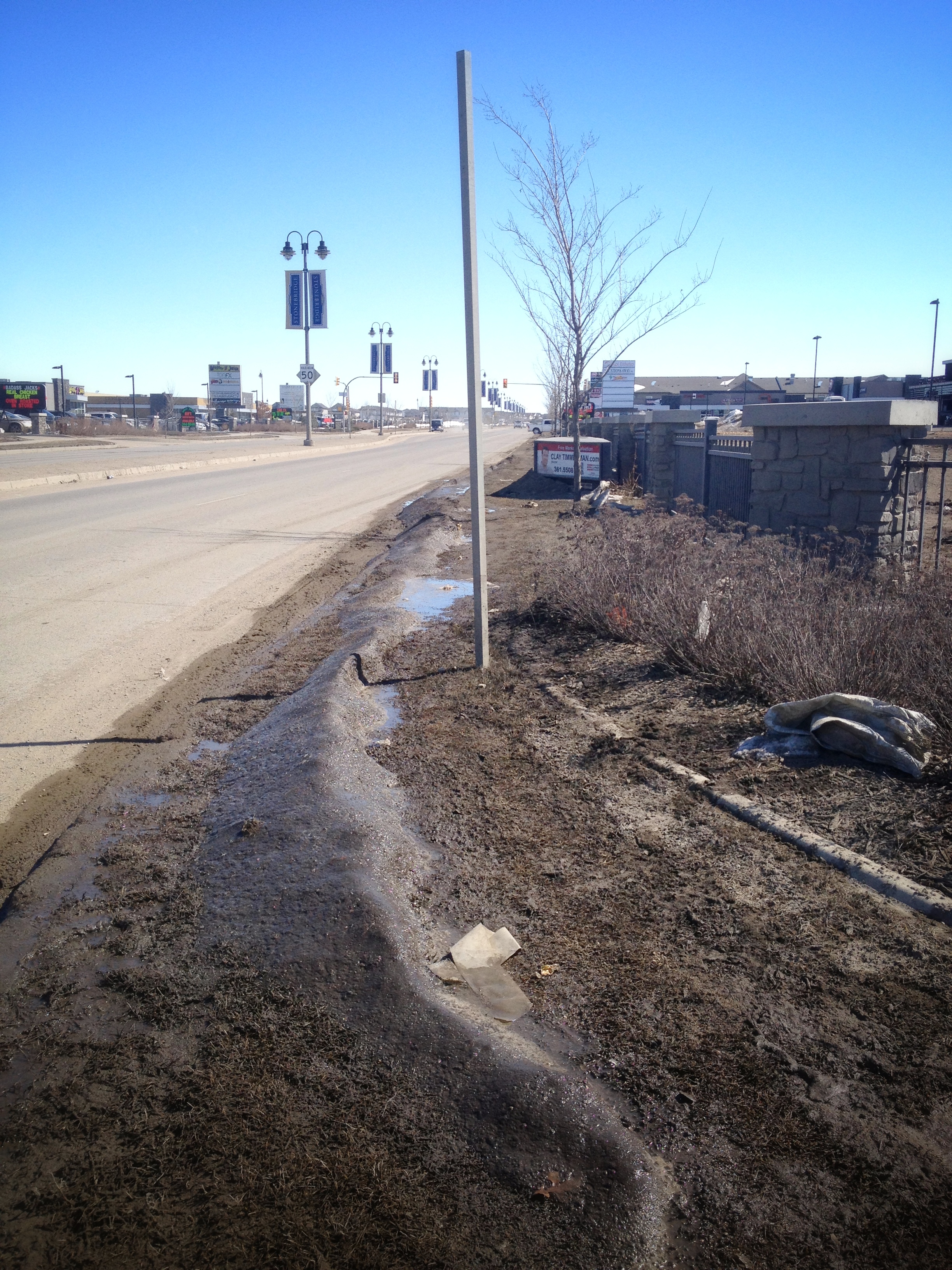 It's hard to find sidewalks in the suburbs