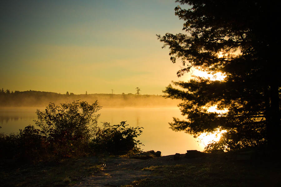 Misty Morning Sunrise at Cairn