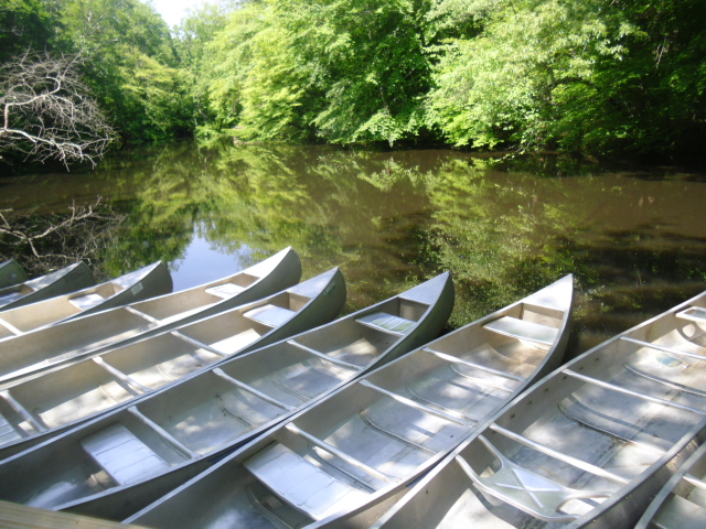 One of the docks at Camp Dark Waters in Medford, New Jersey. Some days the camps just float down this river in intertubes.What a wonderful camp!