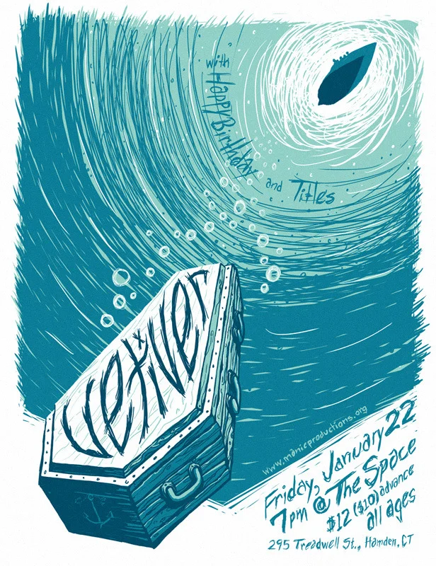 Vetiver gigposter CT