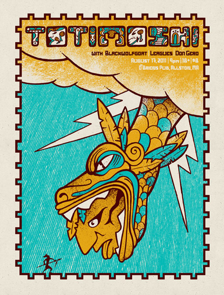 Totimoshi gigposter 2011