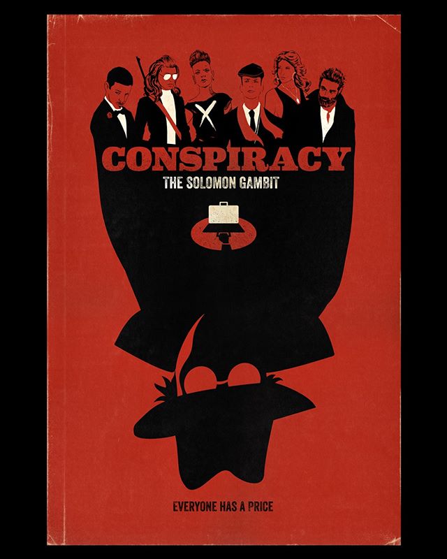 &quot;EVERYONE HAS A PRICE.&quot;⁠
⁠
I made a poster. It also has a price. ⁠
⁠
On the Restoration Games website (at the bottom of the Conspiracy game page).⁠
⁠
#posters⁠
#conspiracy⁠
#boardgames⁠
#tabletopgames⁠
#graphicdesign⁠
#gamegraphics⁠
#graphi