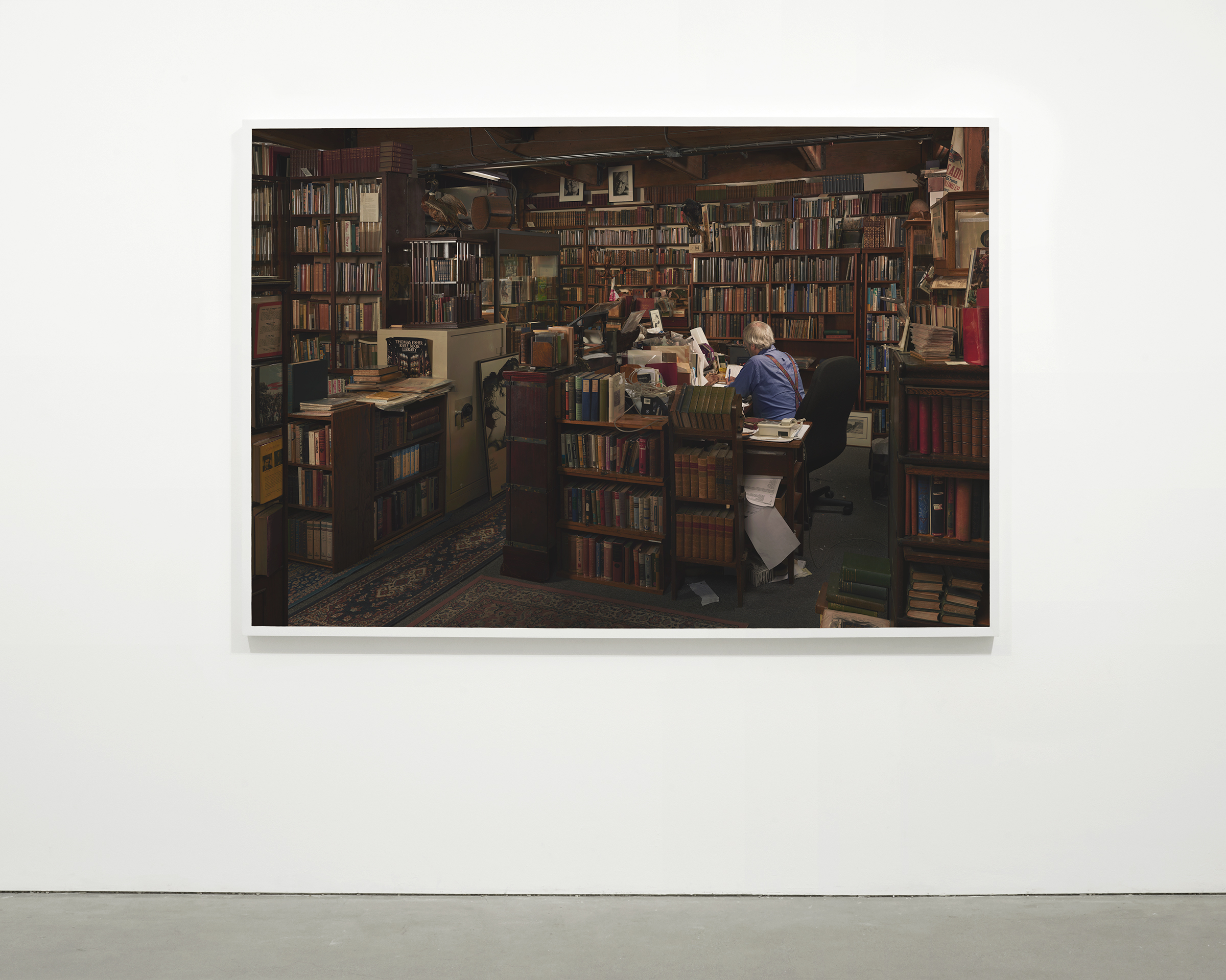  “Antiquarian Bookstore”, 2015 - 2016  54 x 78.5 in. (137.15 x 199.39 cm) 